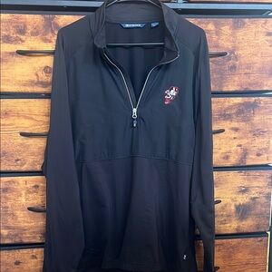 Black Half-Zip Men's Jacket